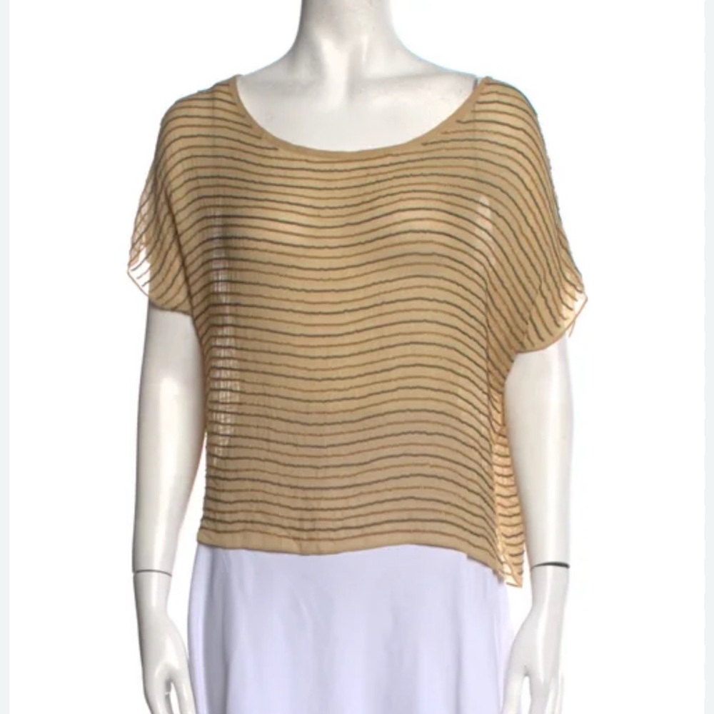 Joie Chain Link Crop Top Size L